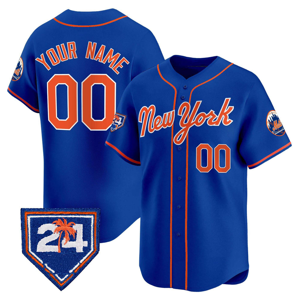 Custom 2024 NYM Baseball Shirt Top