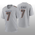 Custom #7 Gray DEN Football Shirt Top
