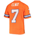 Custom #7 Orange DEN Football Shirt Top