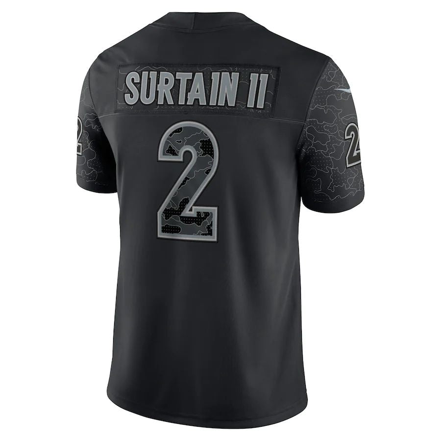 Custom #2 Black DEN Football Shirt Top