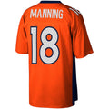 Custom #18 Orange 2015 DEN Football Shirt Top