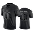 Custom Black DAL Football Shirt Top
