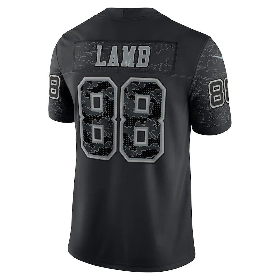 Custom #88 Black DAL Football Shirt Top
