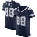 Custom #88 Navy DAL Football Shirt Top