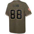 Custom #88 Olive 2022 DAL Football Shirt Top