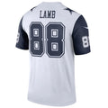 Custom #88 White DAL Football Shirt Top