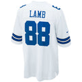Custom #88 White DAL Football Shirt Top