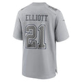 Custom #21 Gray DAL Football Shirt Top
