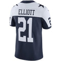 Custom #21 Navy DAL Football Shirt Top