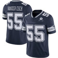 Custom #55 Navy DAL Football Shirt Top