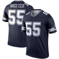Custom #55 Navy DAL Football Shirt Top