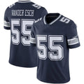 Custom #55 Navy DAL Football Shirt Top