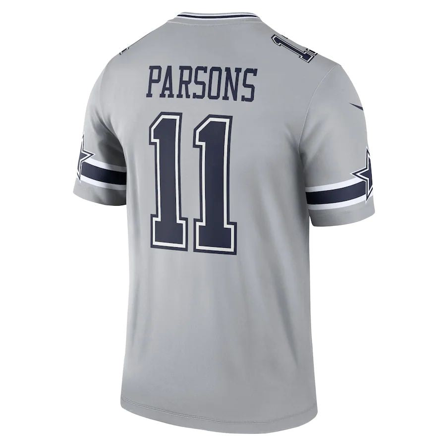 Custom #11 Gray DAL Football Shirt Top
