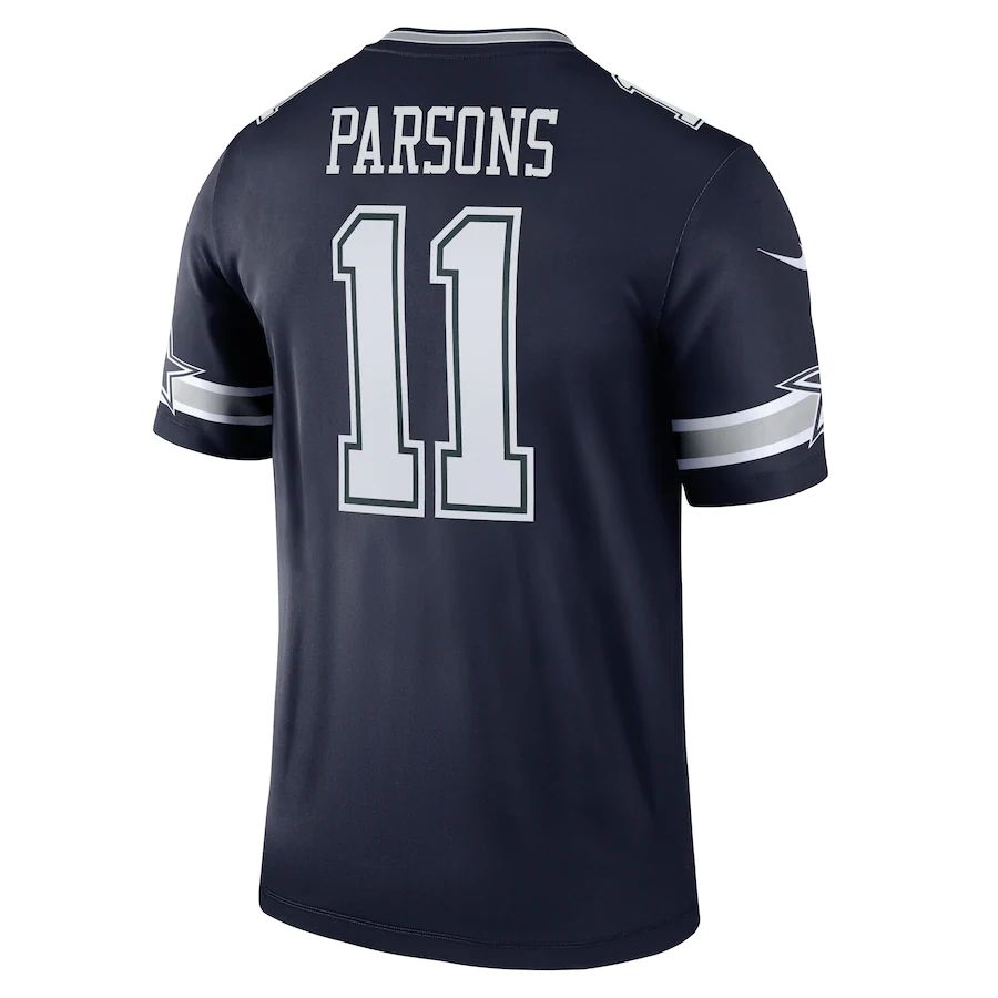Custom #11 Navy DAL Football Shirt Top