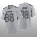 Custom #88 Gray DAL Football Shirt Top