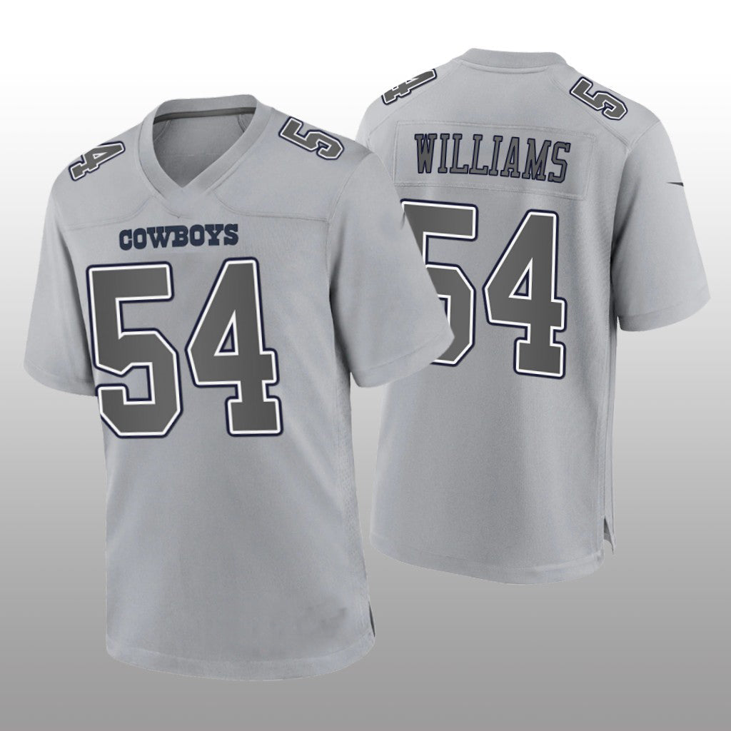 Custom #54 Gray DAL Football Shirt Top
