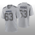 Custom #63 Gray DAL Football Shirt Top