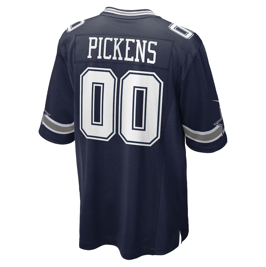 Custom #00 Navy DAL Football Shirt Top