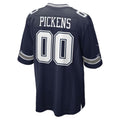 Custom #00 Navy DAL Football Shirt Top