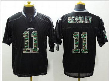 Custom #11 Black DAL Football Shirt Top