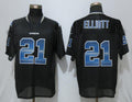 Custom #21 Black DAL Football Shirt Top