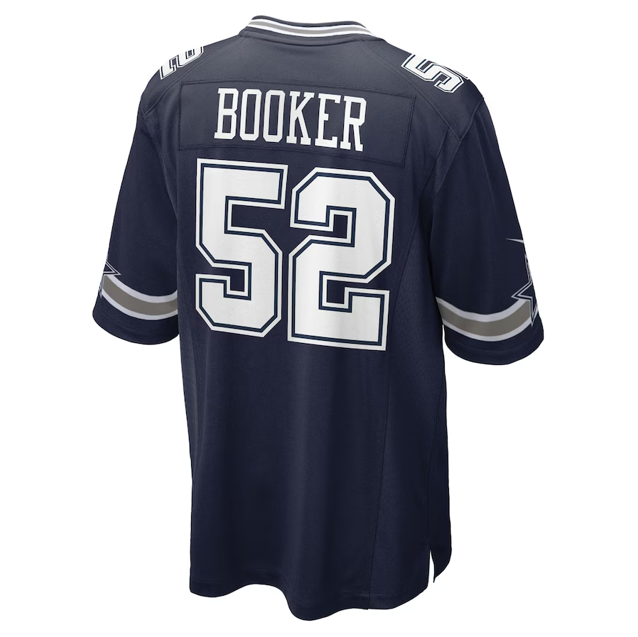 Custom #52 Navy 2025 DAL Football Shirt Top