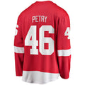 Custom #46 Red DET Hockey Shirt Top