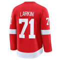 Custom #71 Red DET Hockey Shirt Top