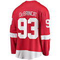 Custom #93 Red DET Hockey Shirt Top