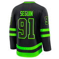Custom #91 Black DAL Hockey Shirt Top