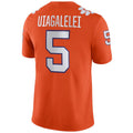 Custom #5 Orange Football Shirt Top