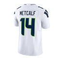 Custom #14 White SEA Football Shirt Top