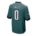 Custom #0 Midnight Green 2023 PHI Football Shirt Top