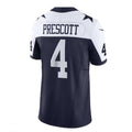 Custom #4 Navy DAL Football Shirt Top