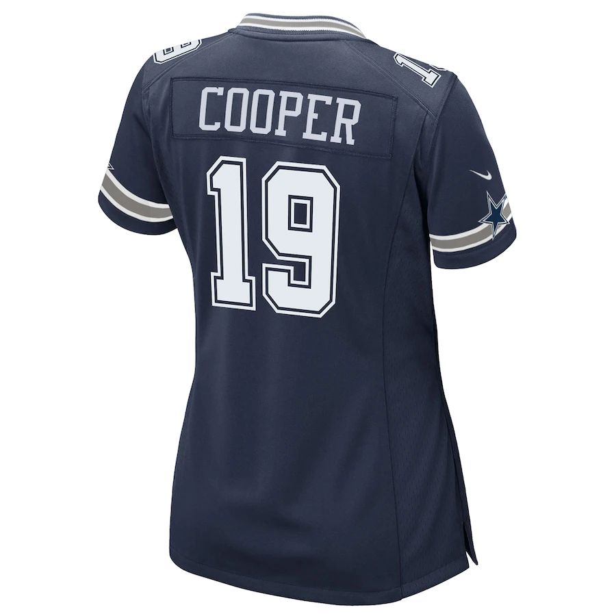Custom #19 Navy DAL Football Shirt Top