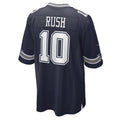 Custom #10 Navy DAL Football Shirt Top