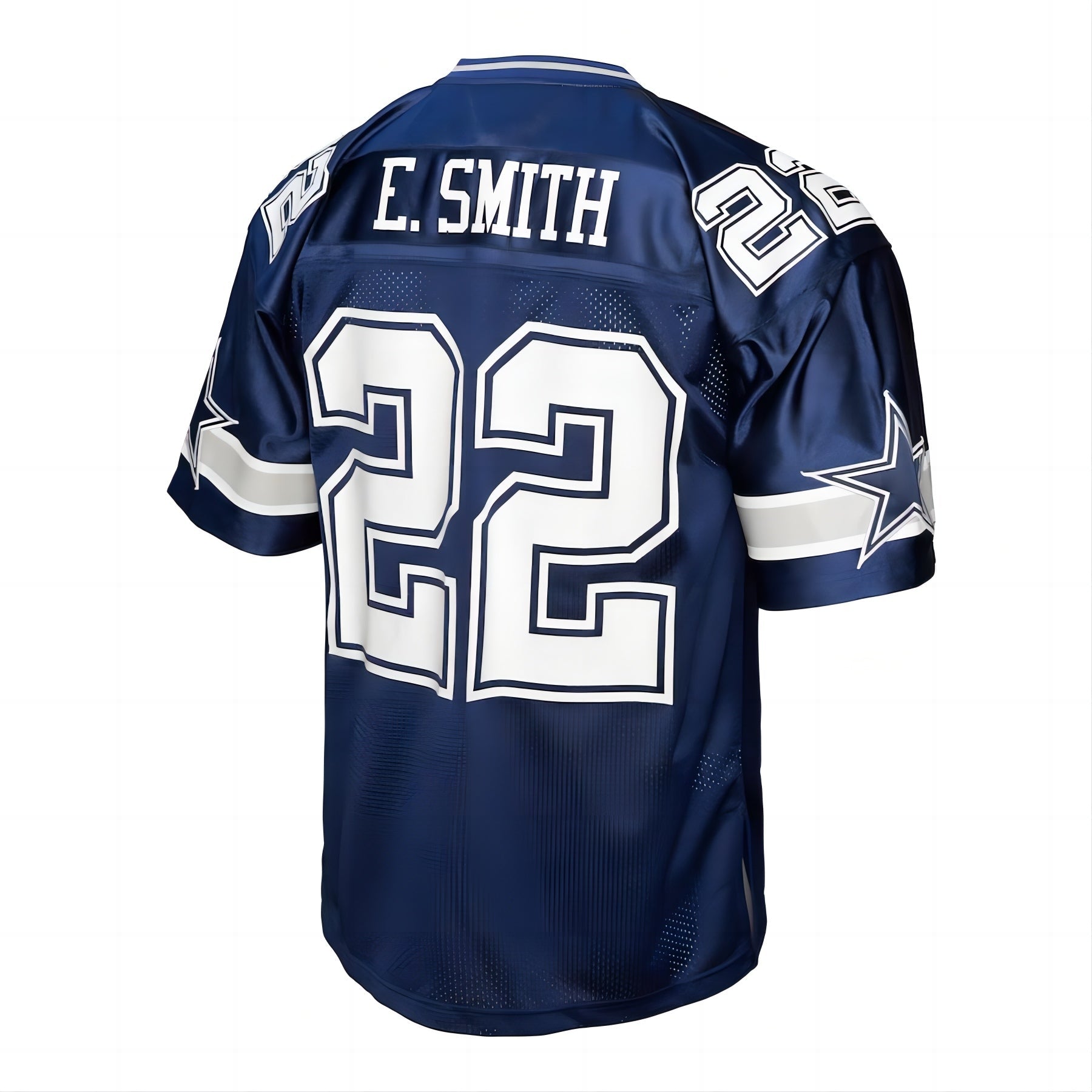 Custom #22 Navy 1996 DAL Football Shirt Top