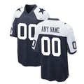 Custom Navy DAL Football Shirt Top