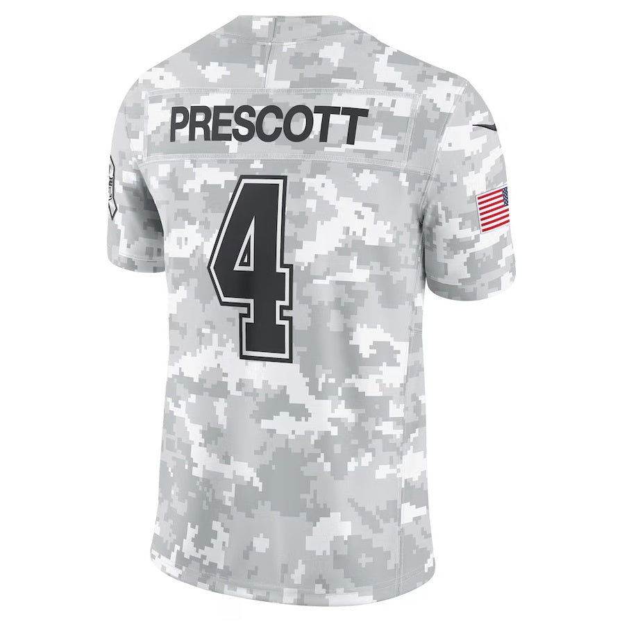 Custom #4 2024 DAL Football Shirt Top