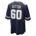 Custom #60 Navy 2024 DAL Football Shirt Top
