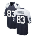 Custom #83 Navy DAL Football Shirt Top