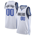 Custom #23 White 2022 DAL Basketball Shirt Top