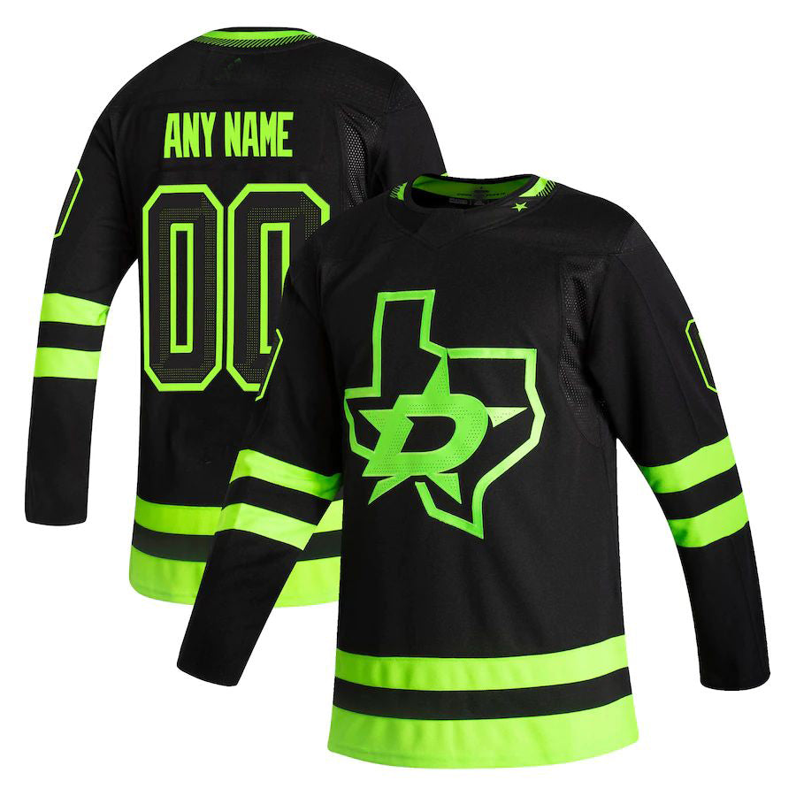 Custom Green DAL Hockey Shirt Top