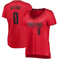 Custom #0 Red POR Basketball Shirt Top