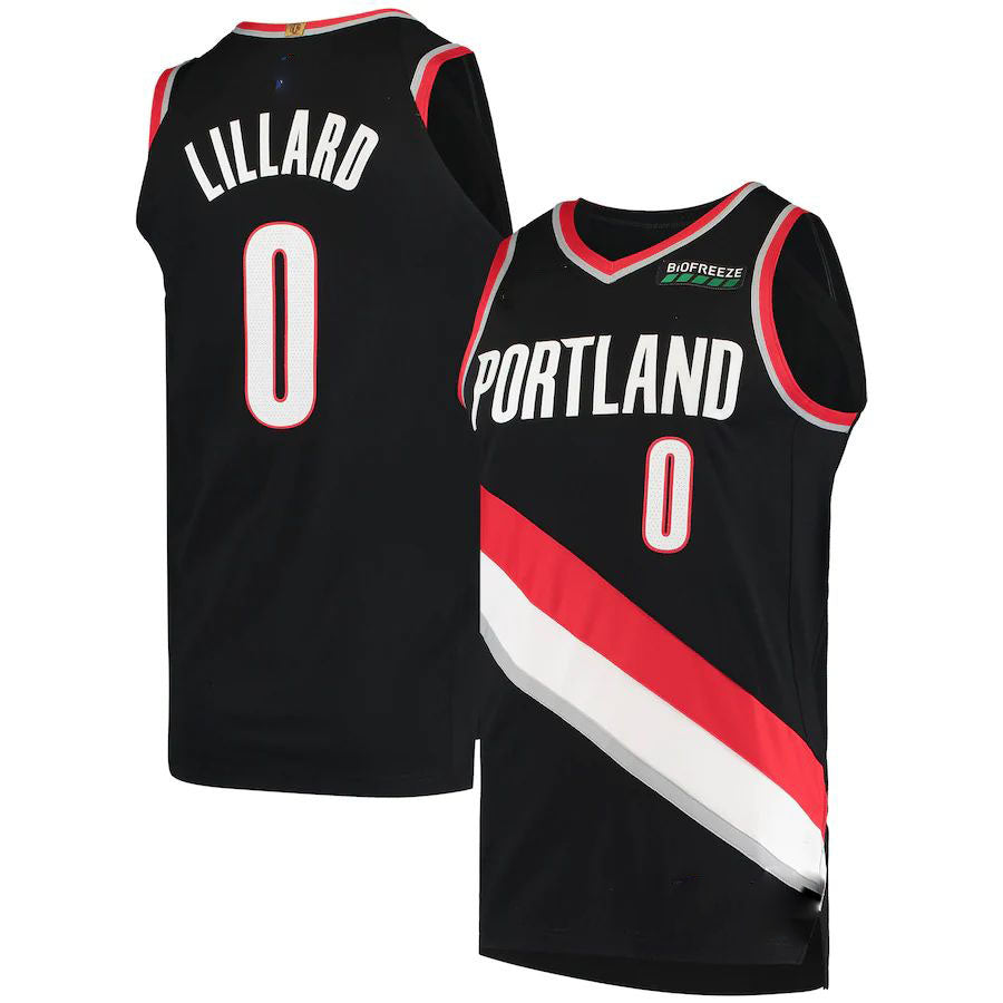 Custom #0 Black 2020 POR Basketball Shirt Top