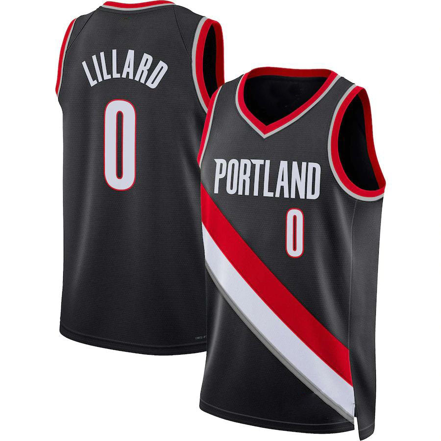 Custom #0 Black 2022 POR Basketball Shirt Top