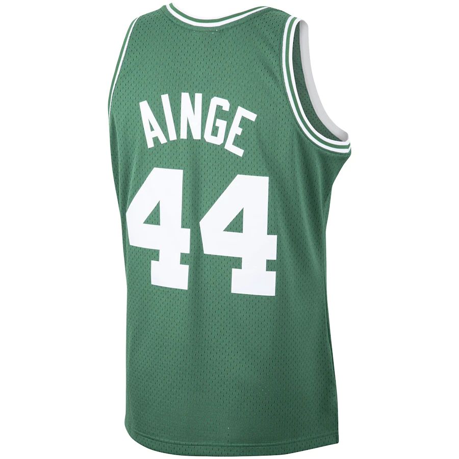 Custom #44 Green 1985 BOS Basketball Shirt Top