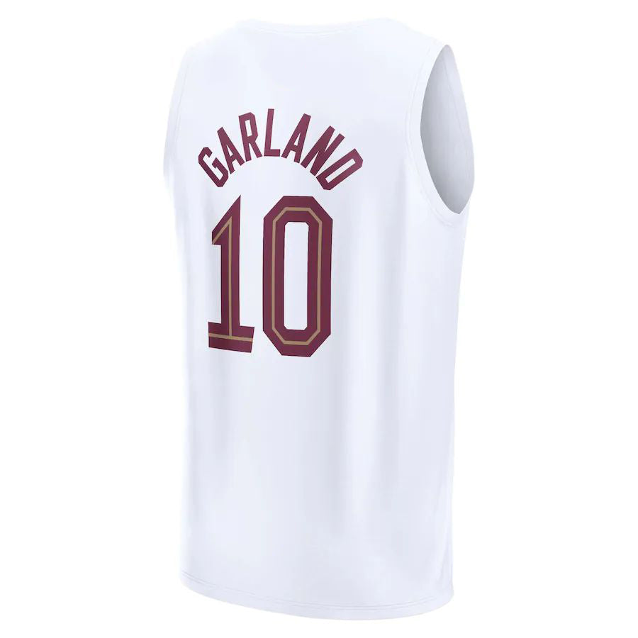 Custom #10 White 2022 CLE Basketball Shirt Top