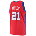 Custom #21 Red 2000 LAC Basketball Shirt Top