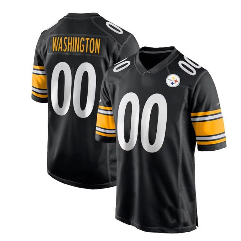 Custom #00 Black 2023 PIT Football Shirt Top